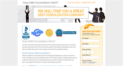 Desktop Screenshot of debt-services.net